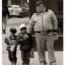 Walking with Grandpa