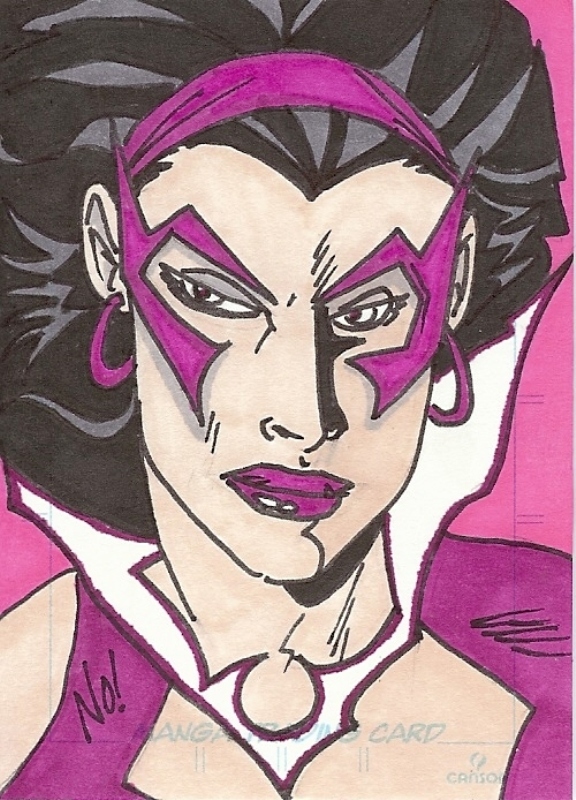 Star Sapphire Sketch Card