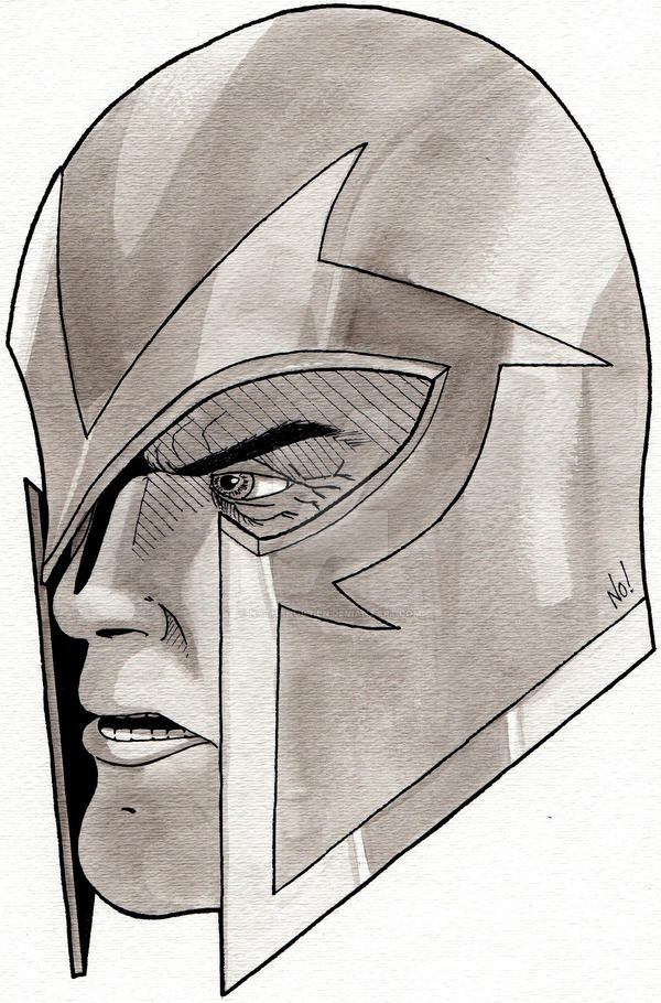 Magneto ink wash