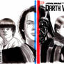 Darth Vader 2 sided Sketch Cover