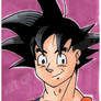 Goku sketch card by NO!