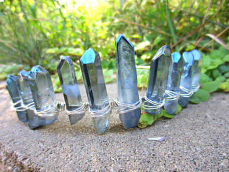 Blue Quartz Tiara