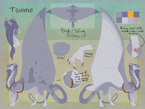 Tsume - Ref sheet