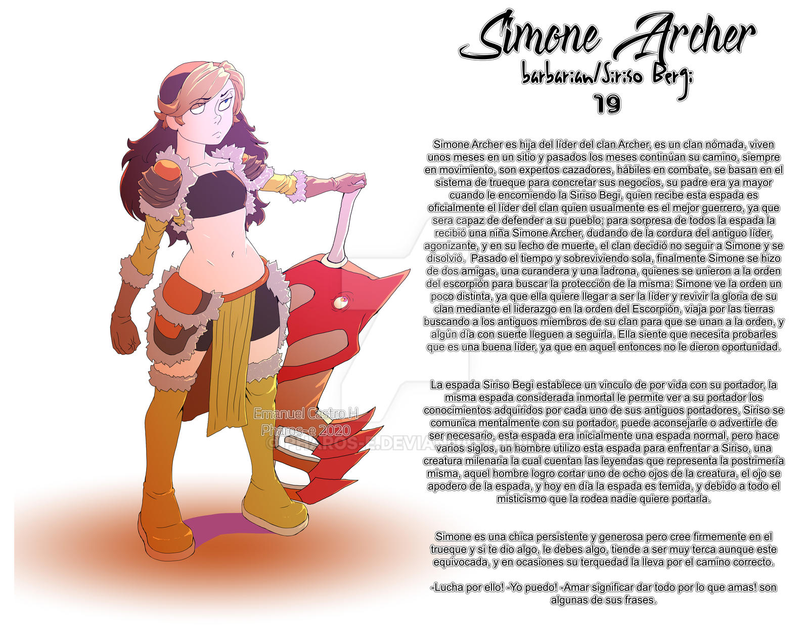 Simone Archer by Pharos-E on DeviantArt