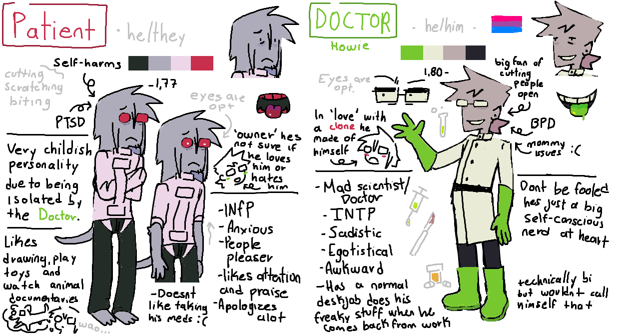 doctor and patient by Curlezcat on DeviantArt