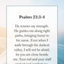 Psalm 23:3-4
