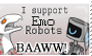 Emo Robots Stamp