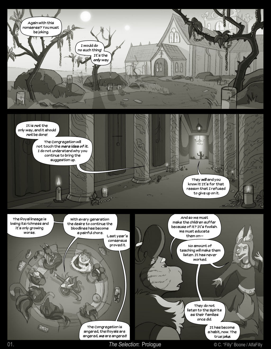 The Selection - Prologue page 1