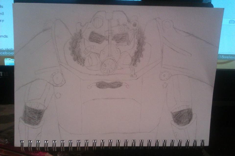 Fallout Drawing by thetenaciousdavid on DeviantArt