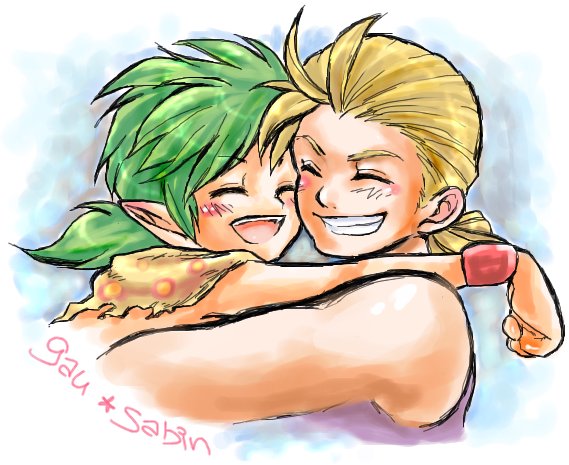 Gau and Sabin hugs