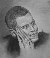 Portrait of Obama