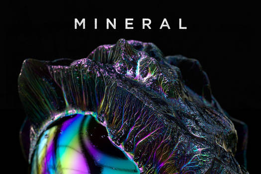 Mineral: Iridescent Abstract Formations