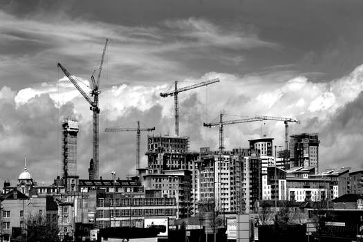 Manchester UK Skyline