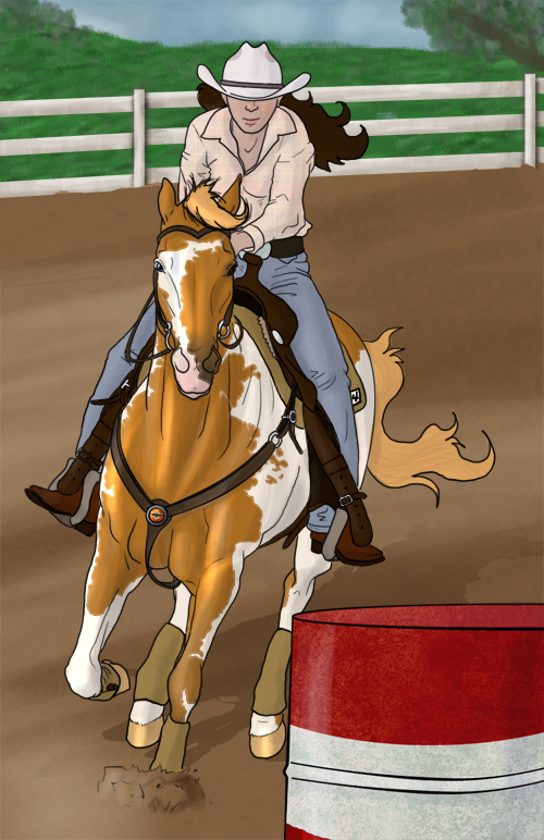 Rodeo Ride Deviantart At the Rodeo - Barrels by Copper-Coyote-Ranch on DeviantArt
