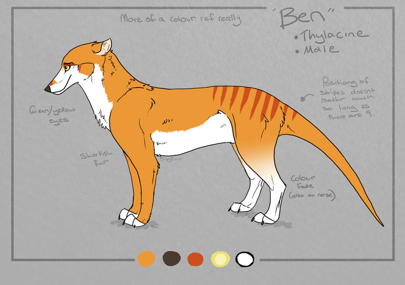 Ben colour Reference