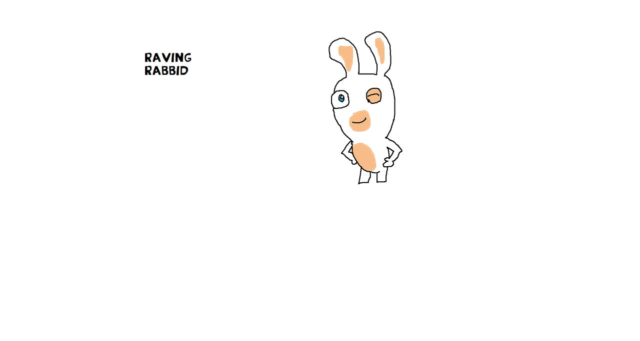 Raving Rabbid by NadDraws2003 on DeviantArt