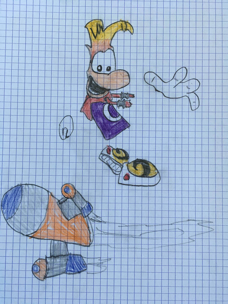 Shock Rocket Rayman by NadDraws2003 on DeviantArt