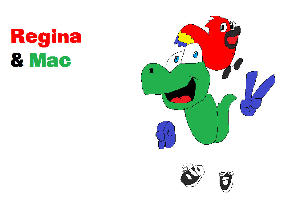 Regina and Mac by NadDraws2003 on DeviantArt