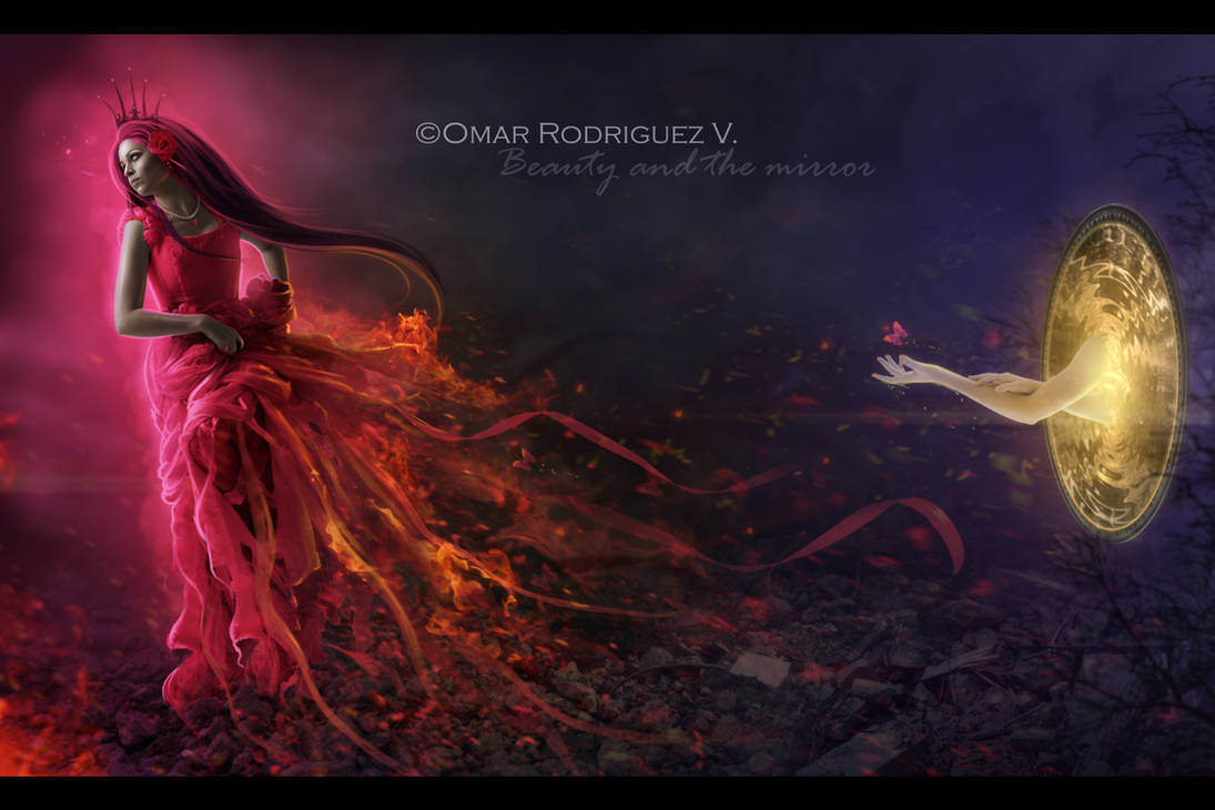 - Beauty and the Mirror - by OmarRodriguezV - Beauty and the Mirror - by OmarRodriguezV