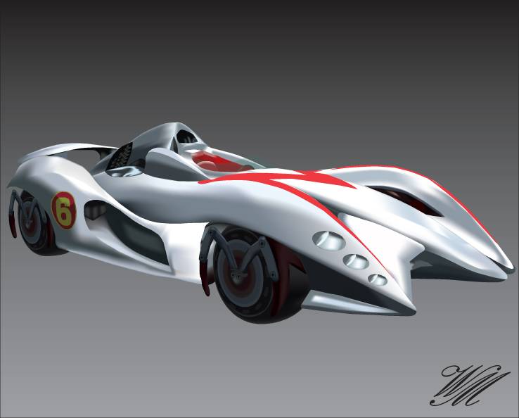 MACH 5 Graphic by Jerome-K-Moore on deviantART