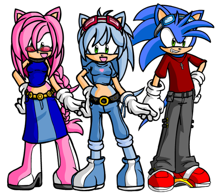 Super Family - Sonic 10 Years Later (Sonic x Amy (Sonamy) Comic