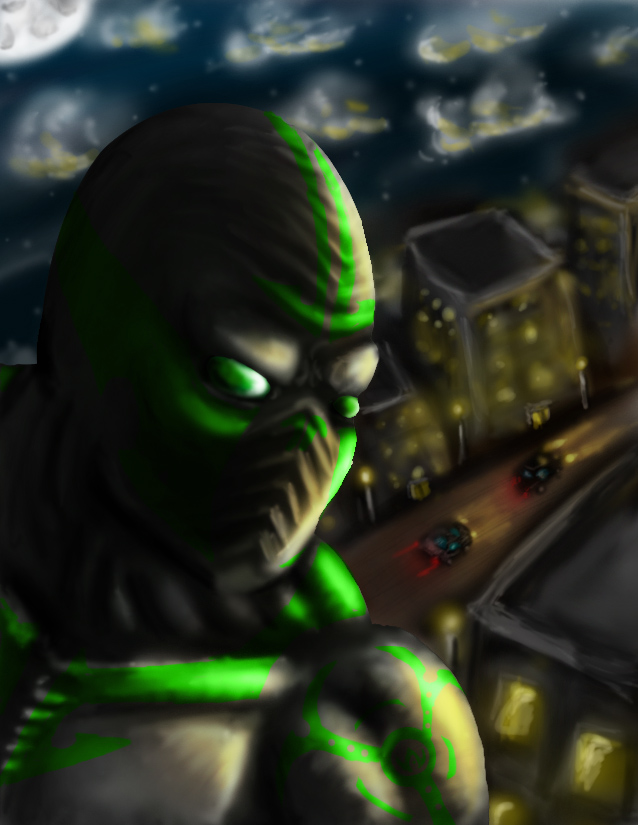 biohazard speed painting