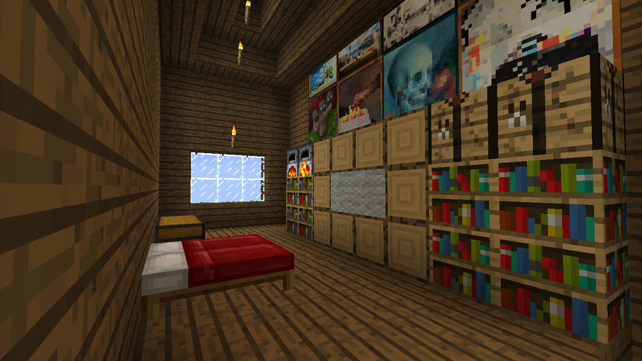 Minecraft Mini Attic Minecraft Attic :3 by GreenAshikawa on DeviantArt