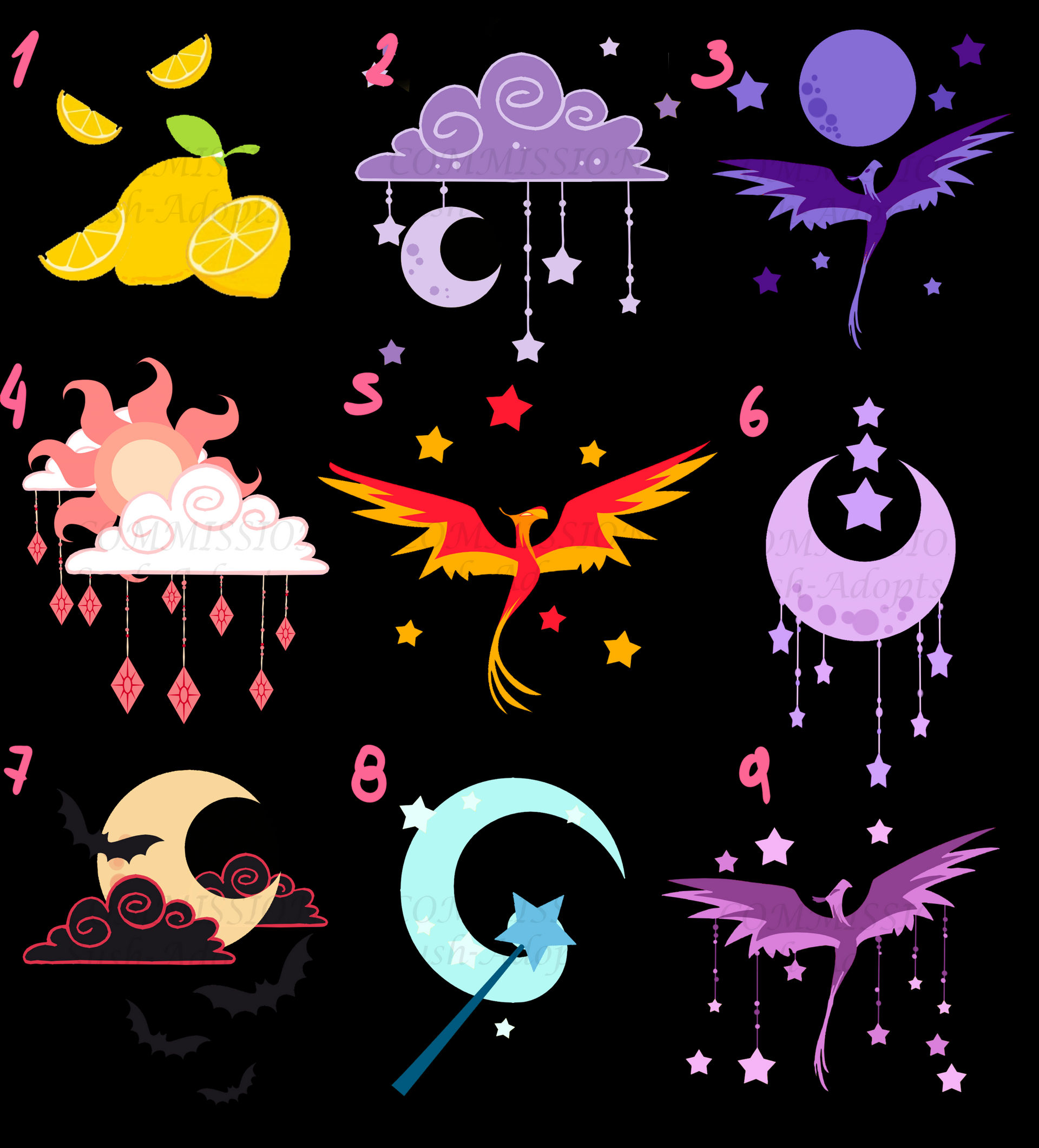 Shell Cutie Mark CUTIE MARK ADOPTABLE BATCH - CLOSED. by Sush-Adopts on DeviantArt