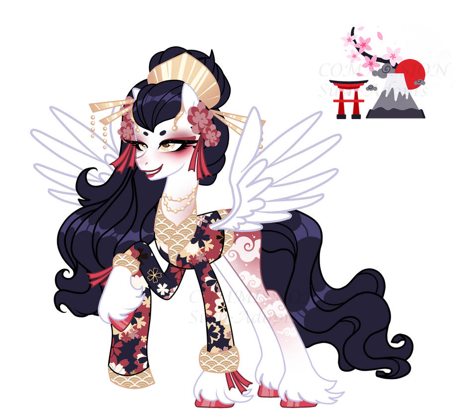 COMMISSION: Custom pony by Sush-Adopts on DeviantArt