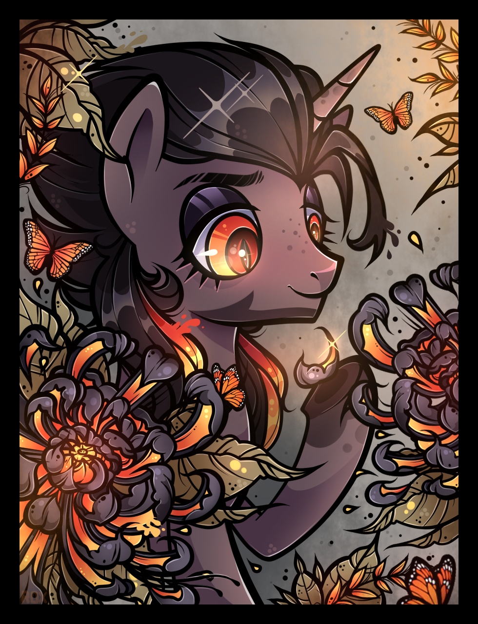 Dimness Looks Dimness Ashes Illustration - Neotraditional by Sush-Adopts on DeviantArt