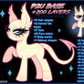 P2U BASE: MY LITTLE PONY #25 - Many Options FEMALE