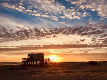 Amrum Sunset Explore the Best Clouds_at_sunset Art | DeviantArt