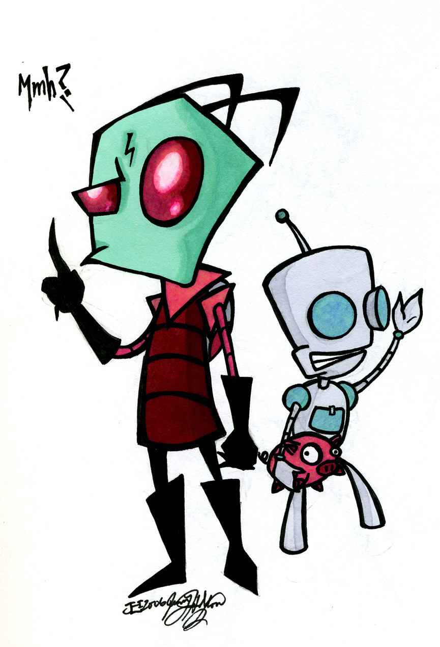 Zim and Gir