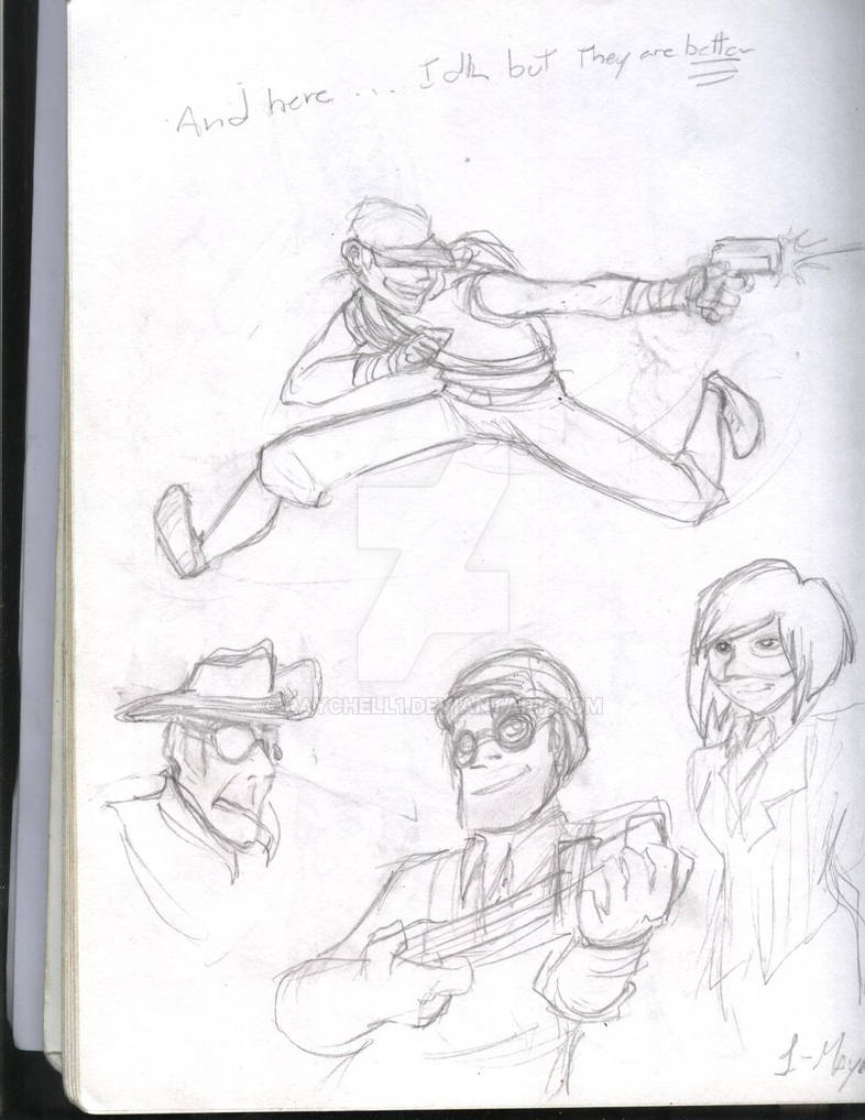 TF2 Sketchies By Raychell1 On DeviantArt