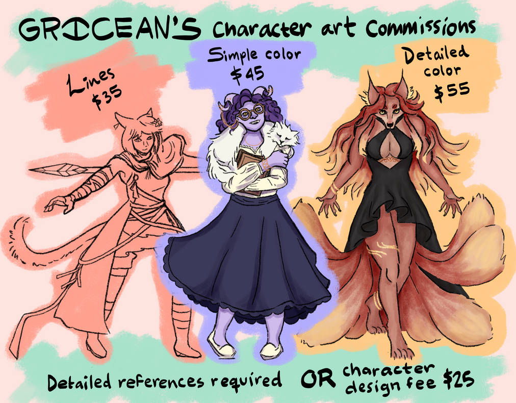 Character Art Commissions