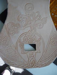 Leather Purse No.3 (in progress)