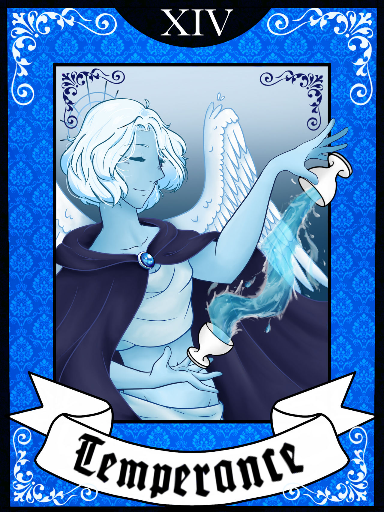 Temperance Tarot Card By MushiDraws On DeviantArt temperance-tarot-card-by-mushidraws-on-deviantart