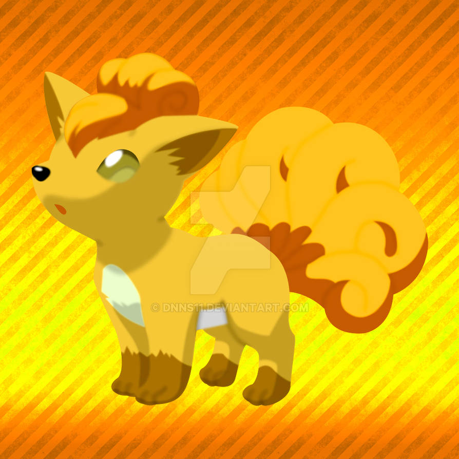 Shiny Vulpix by DNNS11 on DeviantArt