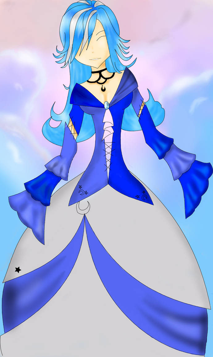 blue lady 2 by nickelbacksfan on DeviantArt