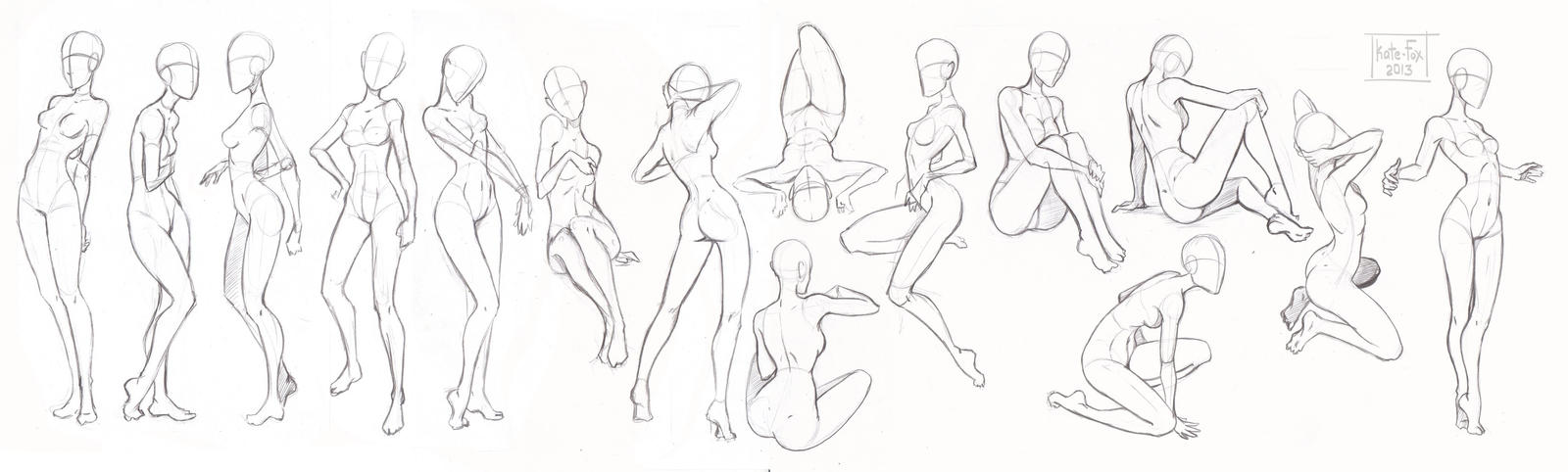 Pose study 1
