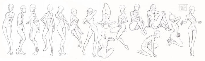 Pose study 1