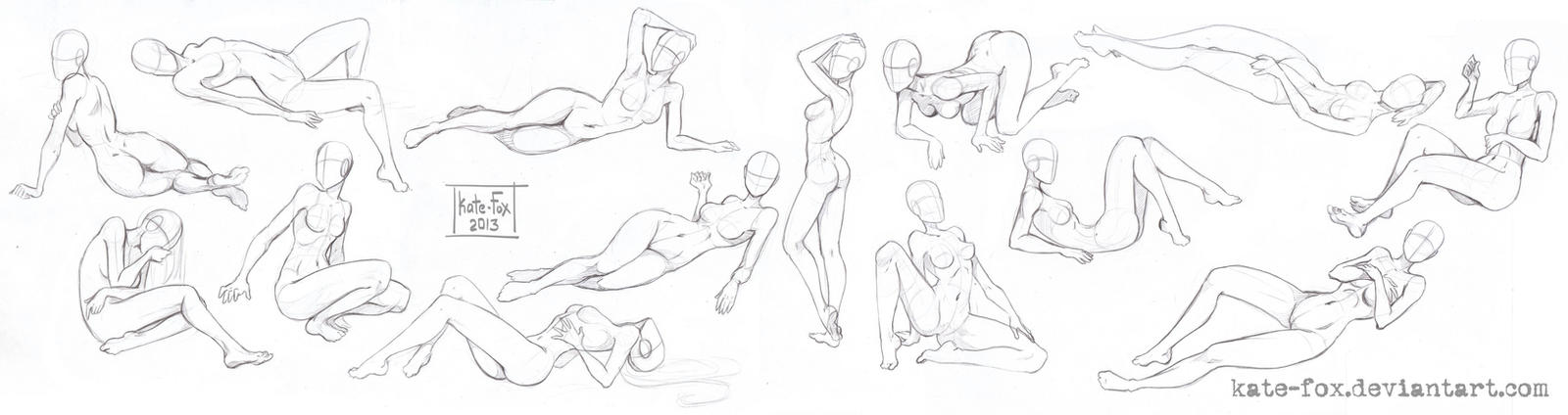 Pose study9 by Kate-FoX