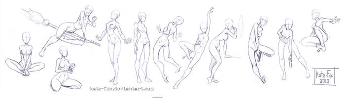 Female poses by Caynez on DeviantArt  Figure drawing reference, Body  reference drawing, Anime poses reference