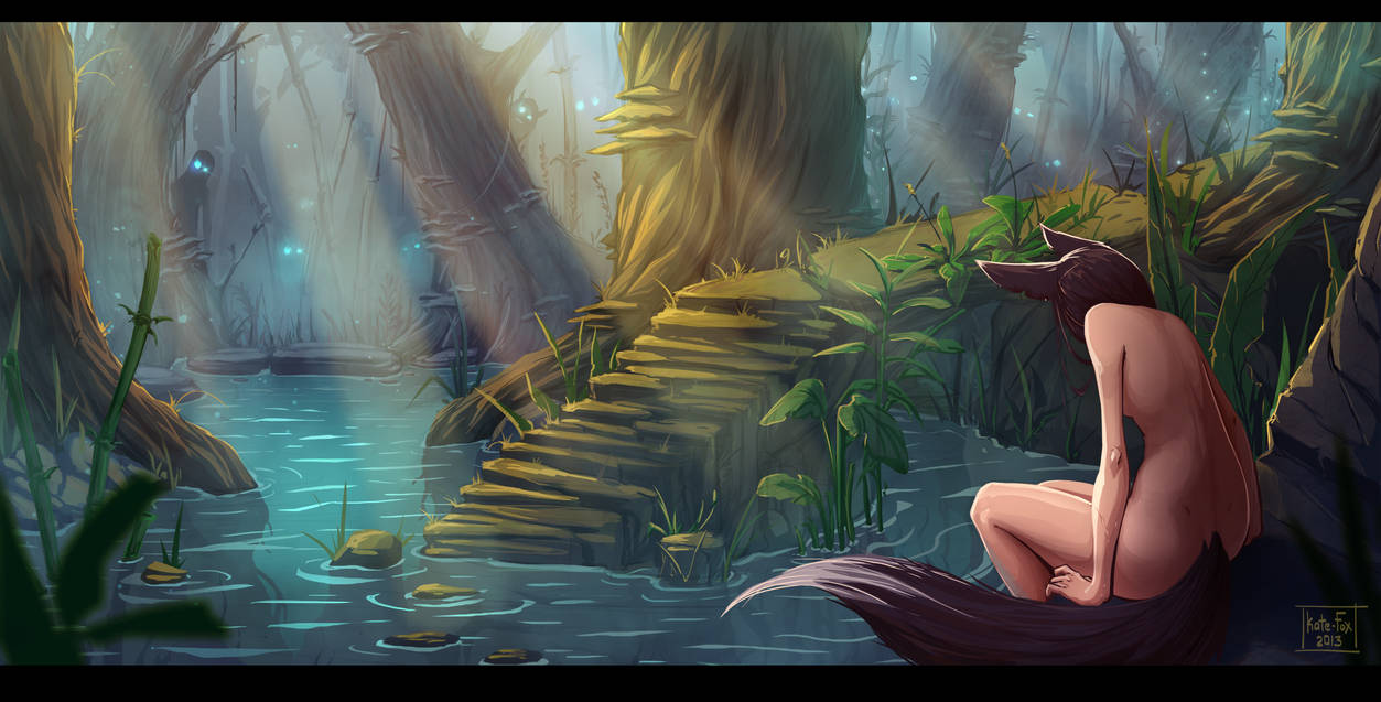 Forest spirits by Kate-FoX Forest spirits by Kate-FoX