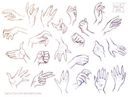 Hand study 1