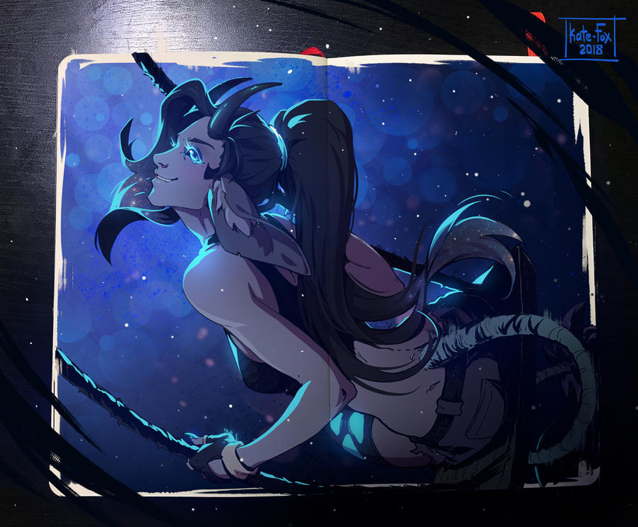 Moleskine: Trade Ame Kuro by Kate-FoX