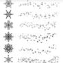 Snowflake Brushes PS