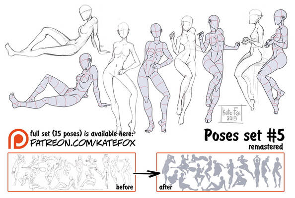 Pose study 5 REMASTERED