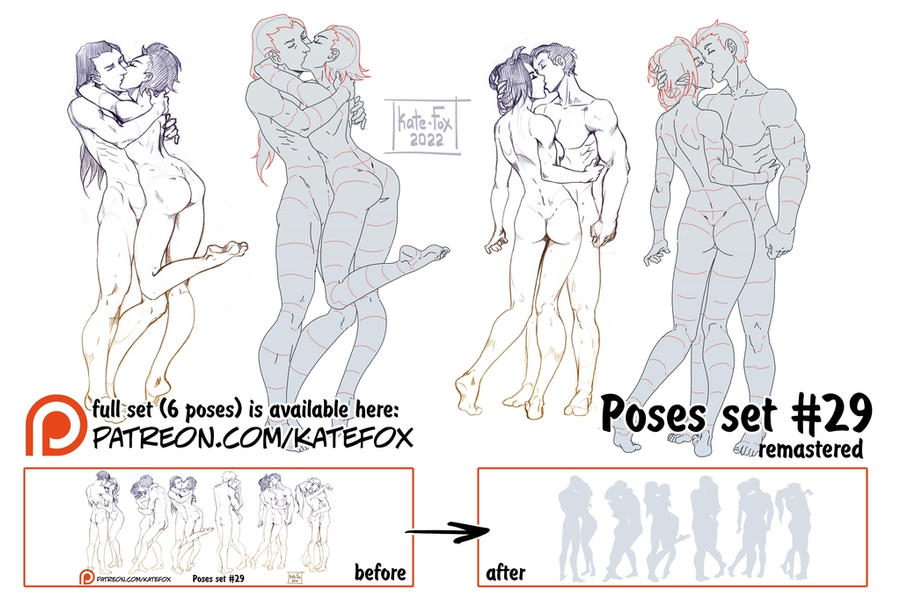 Pose study - couples by xghostwheelx on DeviantArt