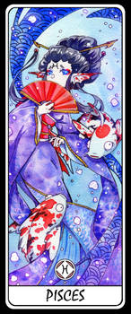 12 Pisces card